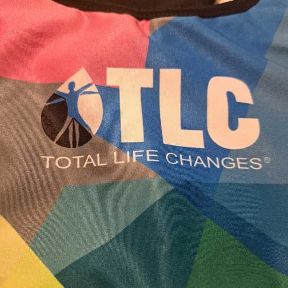 TLC Total Life Changes Multicolor Sports Bra Size S - Picture 5 of 9